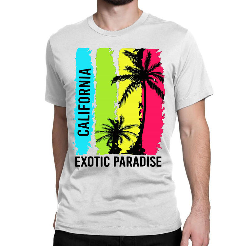 California Paradise Classic T-shirt by William Art | Artistshot