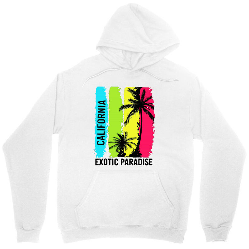 California Paradise Unisex Hoodie by William Art | Artistshot