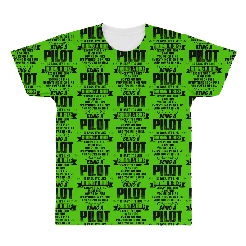 Being A Pilot Copy All Over Men's T-shirt | Artistshot