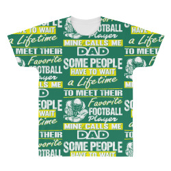 football player's dad - father's day - dad shirts All Over Men's T-shirt | Artistshot