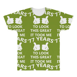 it took me 77 to look this great All Over Men's T-shirt | Artistshot