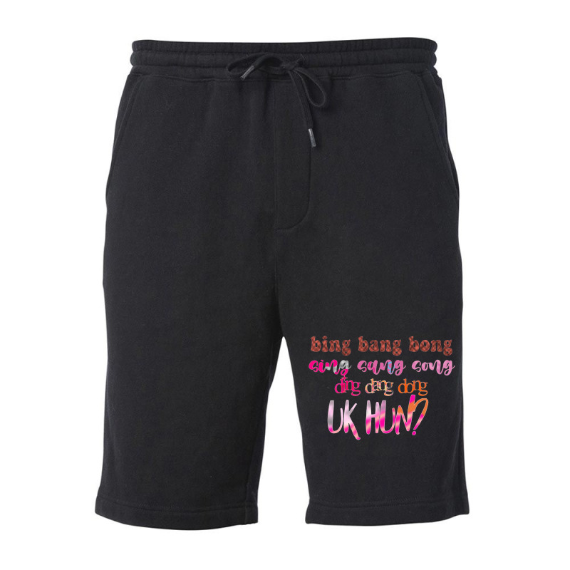 Bing Bang Bong Sing Fleece Short | Artistshot