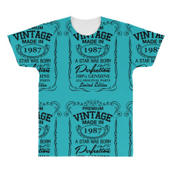 vintage made in 1987 All Over Men's T-shirt | Artistshot