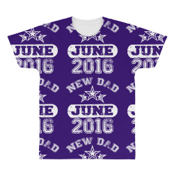 Dad To Be June 2016 All Over Men's T-shirt | Artistshot
