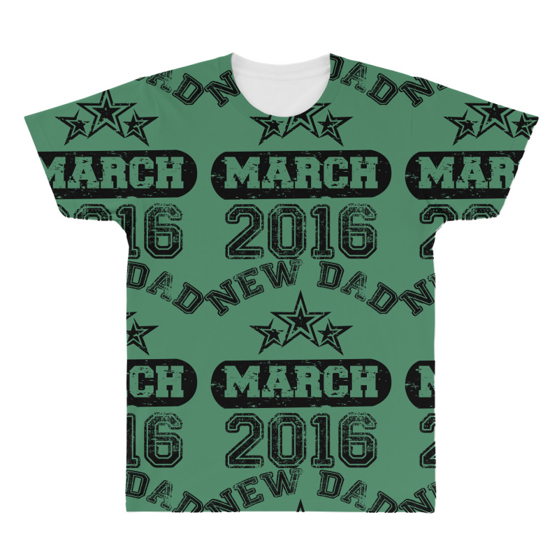 Dad To Be March 2016 All Over Men's T-shirt | Artistshot