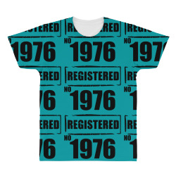 registered no 1976 All Over Men's T-shirt | Artistshot