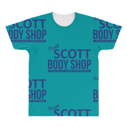 Keith Scott Body Shop All Over Men's T-shirt | Artistshot