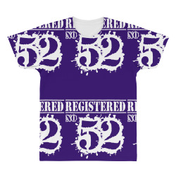 registered no 52 All Over Men's T-shirt | Artistshot