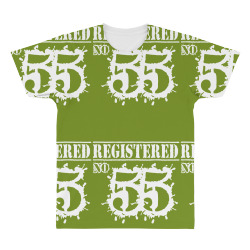 registered no 55 All Over Men's T-shirt | Artistshot