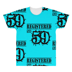 registered no 59 All Over Men's T-shirt | Artistshot