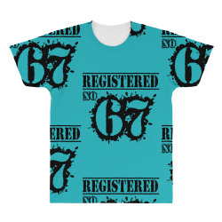 registered no 67 All Over Men's T-shirt | Artistshot