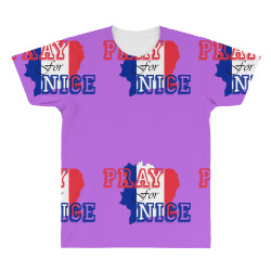 Pray For Nice All Over Men's T-shirt | Artistshot