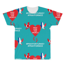 Pray For The World - Turkey - Nice All Over Men's T-shirt | Artistshot