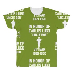In Honor Of Carlos Lugo Vietnam All Over Men's T-shirt | Artistshot