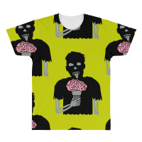 Zombie Treat Ice Cream All Over Men's T-shirt | Artistshot