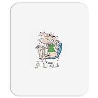 Constipated Man Trying To Shit 01 Mousepad | Artistshot