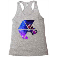 Awesome, Futuristic Galactic Polygon Stars Racerback Tank | Artistshot