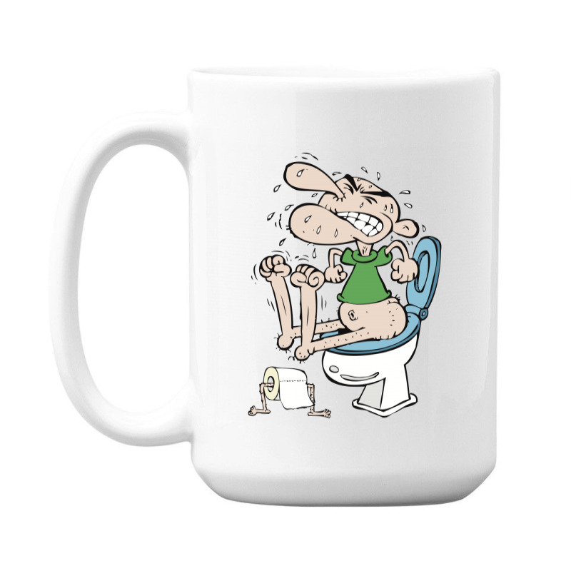 Constipated Man Trying To Shit 01 15 Oz Coffee Mug | Artistshot