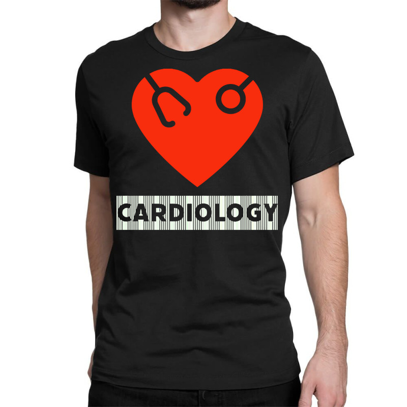 Cardiology T  Shirt Cardiology, Heart, Stethoscope T  Shirt Classic T-shirt by raftdesign | Artistshot