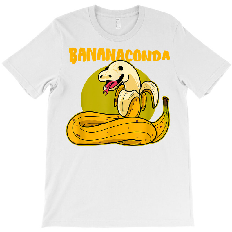 Bananaconda Snake With Banana Pyjamas Anaconda Python T Shirt T-shirt. By  Artistshot