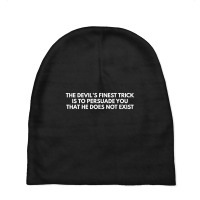 The Devil Finest The Trick Baby Beanies | Artistshot