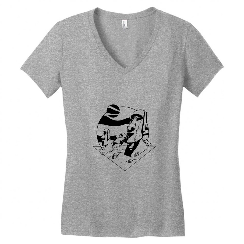 Rapa Nui Women's V-neck T-shirt | Artistshot