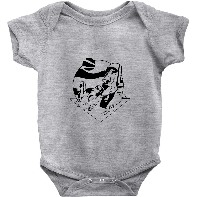 Rapa Nui Baby Bodysuit | Artistshot