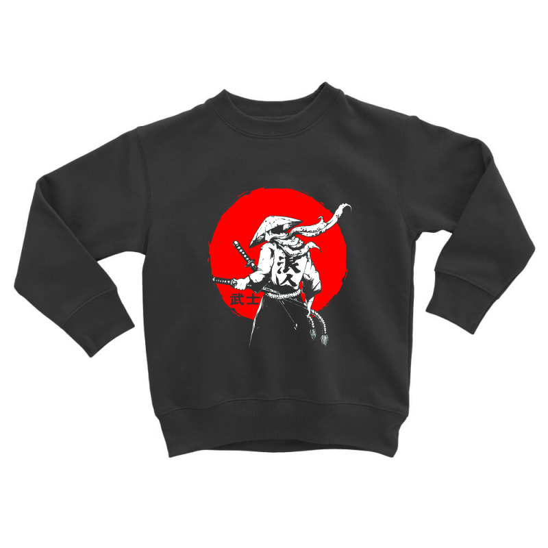 Retro Ancient Japan Samurai Warrior Tokyo Samurai Katana Toddler Sweatshirt by sinimain | Artistshot