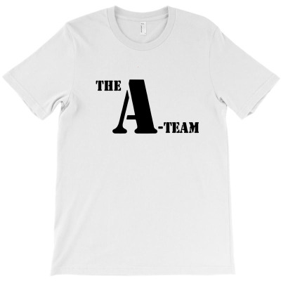 The A Team Stencil Tshirt T-shirt Designed By Mdk Art
