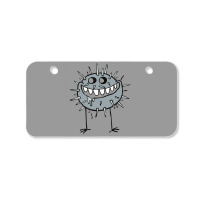 Cute, Cartoon, Absurd, Germ, Bacteria, Creature 01 2 Bicycle License Plate | Artistshot