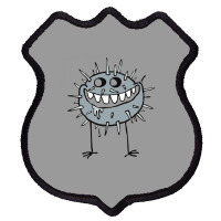 Cute, Cartoon, Absurd, Germ, Bacteria, Creature 01 2 Shield Patch | Artistshot