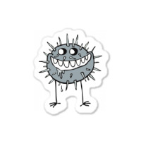 Cute, Cartoon, Absurd, Germ, Bacteria, Creature 01 2 Sticker | Artistshot