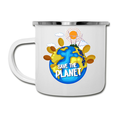 Message Save The Planet Conservation Incentive Message Camper Cup Designed By Arnaldo Da Silva Tagarro