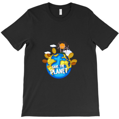 Message Save The Planet Conservation Incentive Message T-shirt Designed By Arnaldo Da Silva Tagarro