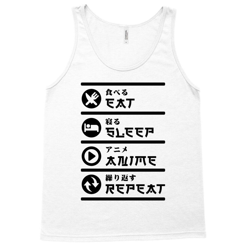 Eat Japan Tee Funny Black Sleep Tank Top | Artistshot