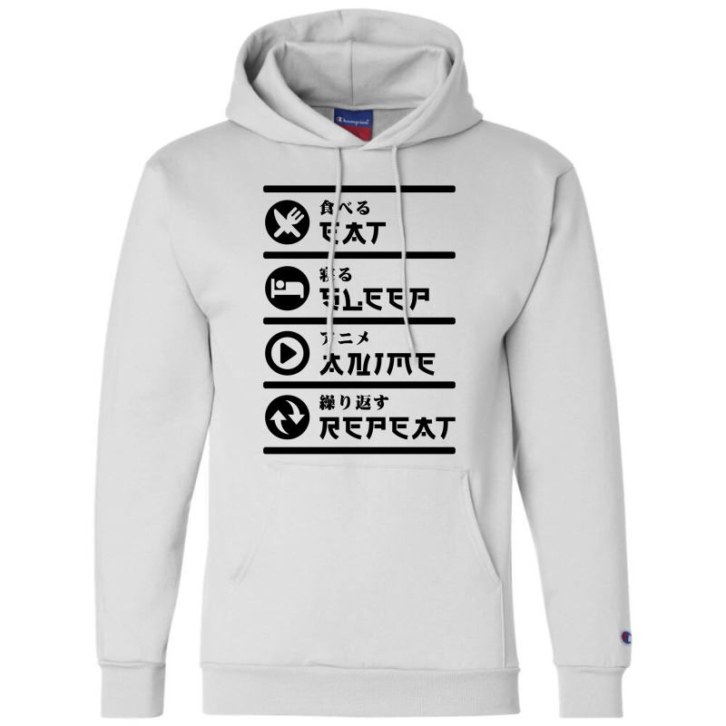 Eat Japan Tee Funny Black Sleep Champion Hoodie | Artistshot