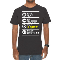 Eat Japan Tee Funny Black Sleep Vintage T-shirt | Artistshot