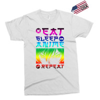 Eat Sleep Anime Repeat Tee Funny Exclusive T-shirt | Artistshot