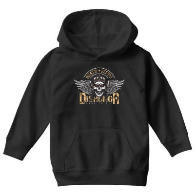 Motorcycle Death Before Dishonor Incentive Military Pilot Motorcycle Youth Hoodie Designed By Arnaldo Da Silva Tagarro