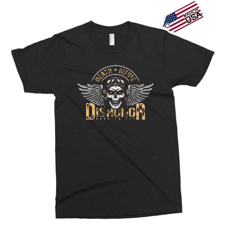 American Motorcycle Incentive Military Pilot Exclusive T-shirt | Artistshot