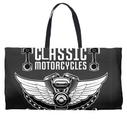 Motorcycle Classic Motorcycle Racing Weekender Totes | Artistshot