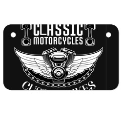 American Motorcycle Tshirts Custom Classic Racing Motorcycle License Plate | Artistshot