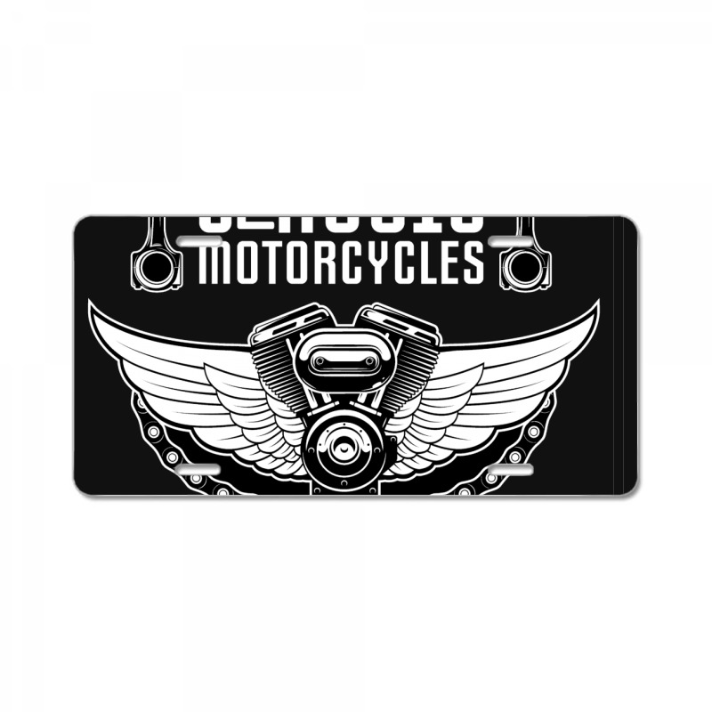 American Motorcycle Tshirts Custom Classic Racing License Plate | Artistshot