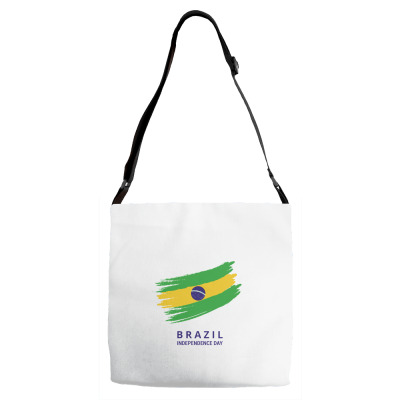 Flags Brazil Independence Day Flags And Symbols Adjustable Strap Totes Designed By Arnaldo Da Silva Tagarro