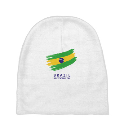 Flags Brazil Independence Day Flags And Symbols Baby Beanies Designed By Arnaldo Da Silva Tagarro