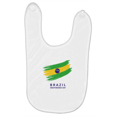 Flags Brazil Independence Day Flags And Symbols Baby Bibs Designed By Arnaldo Da Silva Tagarro