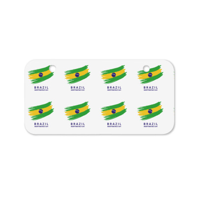 Flags Brazil Independence Day Flags And Symbols Bicycle License Plate Designed By Arnaldo Da Silva Tagarro