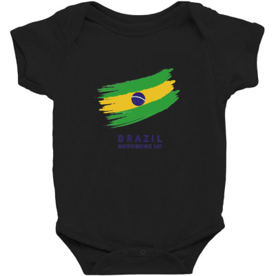 Flags Brazil Independence Day Flags And Symbols Baby Bodysuit Designed By Arnaldo Da Silva Tagarro
