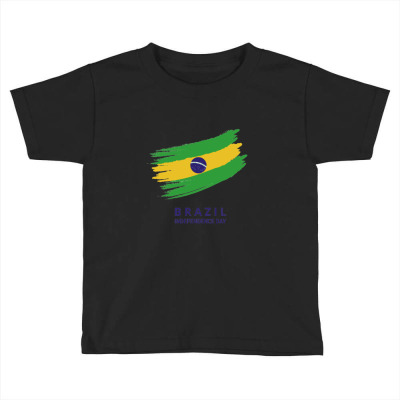 Flags Brazil Independence Day Flags And Symbols Toddler T-shirt Designed By Arnaldo Da Silva Tagarro