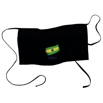 Flags Brazil Independence Day Flags And Symbols Waist Apron Designed By Arnaldo Da Silva Tagarro